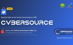 Active eCommerce Cybersource Add-on v1.0