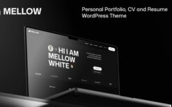 Mellow (v1.0.2) Personal Portfolio WordPress Theme