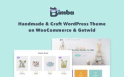 MotoPress Bimba (v1.0.4) Modern WooCommerce Theme for Your Craft Store