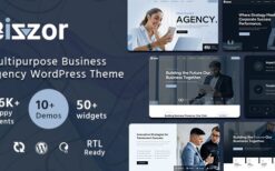 Bizzor v2.0 Multipurpose Business Agency WordPress Theme