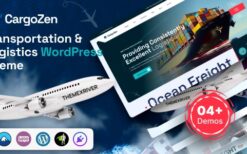 Cargozen v1.0 – Transportation & Logistics WordPress Theme
