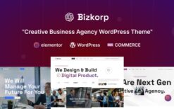 Bizkorp v1.0.0 Creative Business Agency WordPress Theme