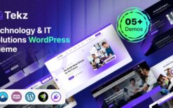 Tekz v1.0.0 Technology & IT Solutions WordPress Theme