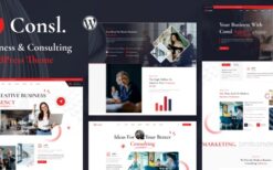 Consl v1.0.1 Consulting Business WordPress Theme