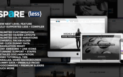 Spare (v1.7) Ultimate MultiPurpose LESS Theme