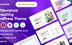 Consultia (v1.0.0) Multipurpose Consulting WordPress Theme