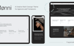 Monni (v1.0) A Creative Multi-Concept Theme for Agencies and Freelancers