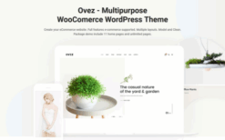 Ovez (v2.0.1) Modern Multi-Concept WooCommerce Theme