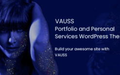 VAUSS (v1.0.0) Portfolio and Personal Services WordPress Theme