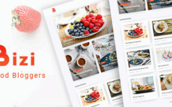 Bizi (v2.0.1) A WordPress Theme for Food Bloggers