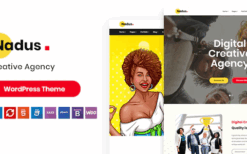 Nadus (v1.0.0) Creative WordPress Theme