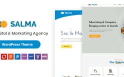 Salma (v1.0.0) SEO Marketing WordPress Theme