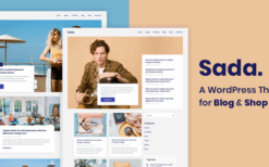 Sada (v1.1.4) A WordPress Theme For Blog & Shop