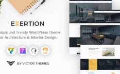 Exertion (v1.5) Architecture & Interior Design WordPress Theme