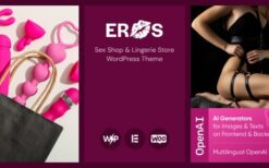 Eros (v1.2.0) Sex Shop & Lingerie Store WordPress Theme