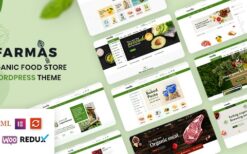 Farmas (v1.0.2) Organic Food Store WordPress Theme