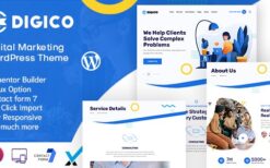 Digico (v1.0) Multipurpose Consulting WordPress Theme