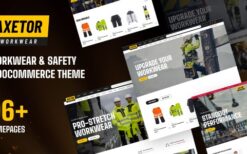 Axetor v1.1.1 – Workwear & Safety WooCommerce Theme