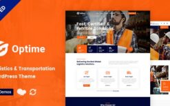 Optime (v1.0.4) Logistics & Transportation WordPress Theme