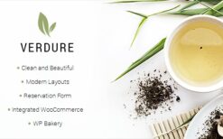 Verdure v1.6 Organic Tea Shop WordPress Theme