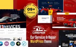Carepair (v1.0.0) Car Service & Auto Repair WordPress Theme