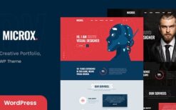 Microx (v1.0.8) Personal Portfolio WordPress Theme + RTL