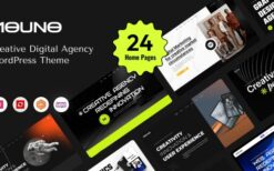 Mouno (v1.0.0) Creative Digital Agency WordPress Theme