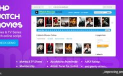 PHP Watch Movies Script v2.9