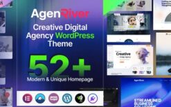 AgenRiver v1.0 Creative Digital Agency WordPress Theme