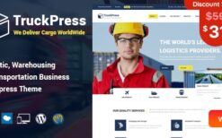 TruckPress v1.3.5 Logistics & Transportation WP Theme