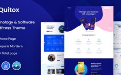 Quitox v1.0.4 Software & IT Solutions WordPress Theme