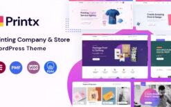 Printx (v1.0.8) Printing Services WordPress Theme