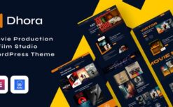 Dhora v1.0.5 Movie and Film Production WordPress Theme