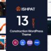 Ishpat v1.0.5 Construction WordPress Theme