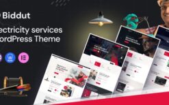 Biddut (v1.0.6) Electricity Services WordPress Theme