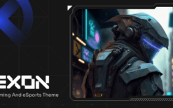 Exon (v1.0) Gaming and eSports WordPress Theme