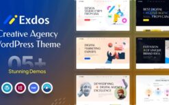 Exdos (v1.1.3) Digital Agency WordPress Theme