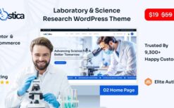 Labstica v1.0 Laboratory & Science Research WordPress Theme