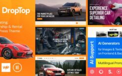 Drop-Top (v1.0.0) Car Listing, Dealership & Rental WordPress Theme