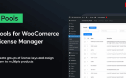 Pools For WooCommerce License Manager v2.2.3