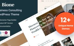 Bione (v2.0) Business Consulting WordPress Theme