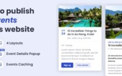 Event Feed for Eventbrite Pro v1.3.2