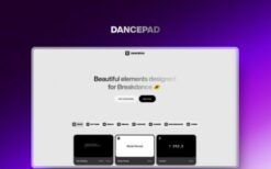 Dancepad v2.0.0 Beautiful elements plugin for Breakdance
