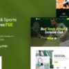 TopSpin (v1.0.0) Tennis School & Sports Club FSE WordPress Theme