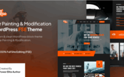 PaintMyRide v1.0.0 Car Painting & Modification WP Theme