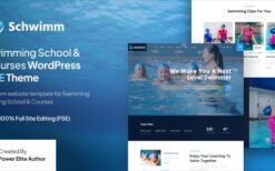Schwimm v1.0.0 Swimming School & Course WordPress Theme