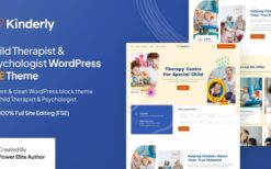 Kinderly v1.0 Child Therapist & Psychologist Theme