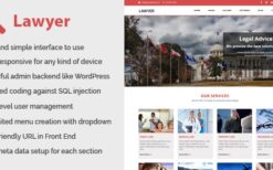 Lawyer v1.6 – Law and Attorney Website CMS