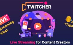 v1.3 PHP Twitcher: Live Video Streaming SaaS Platform for Content Creators