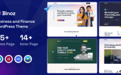 Binoz (v1.0) Business Agency WordPress Theme